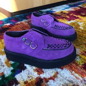 T.U.K. Suede Viva Mondo Creepers